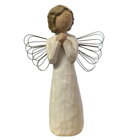 Angel of Wishes Figurine by Willow Tree - May You Always Hold on to Your Dreams - Picture 3 of 4